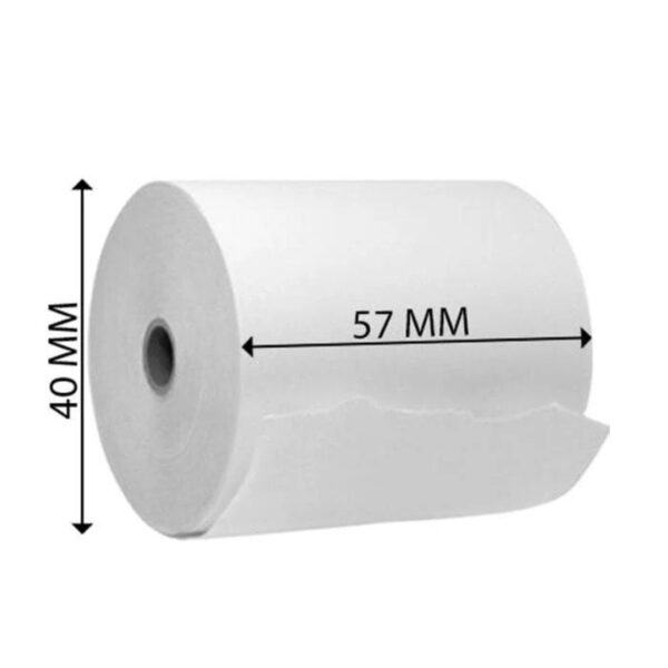 100Pcs Thermal Paper Roll 57 X 40 mm (KNet Size)